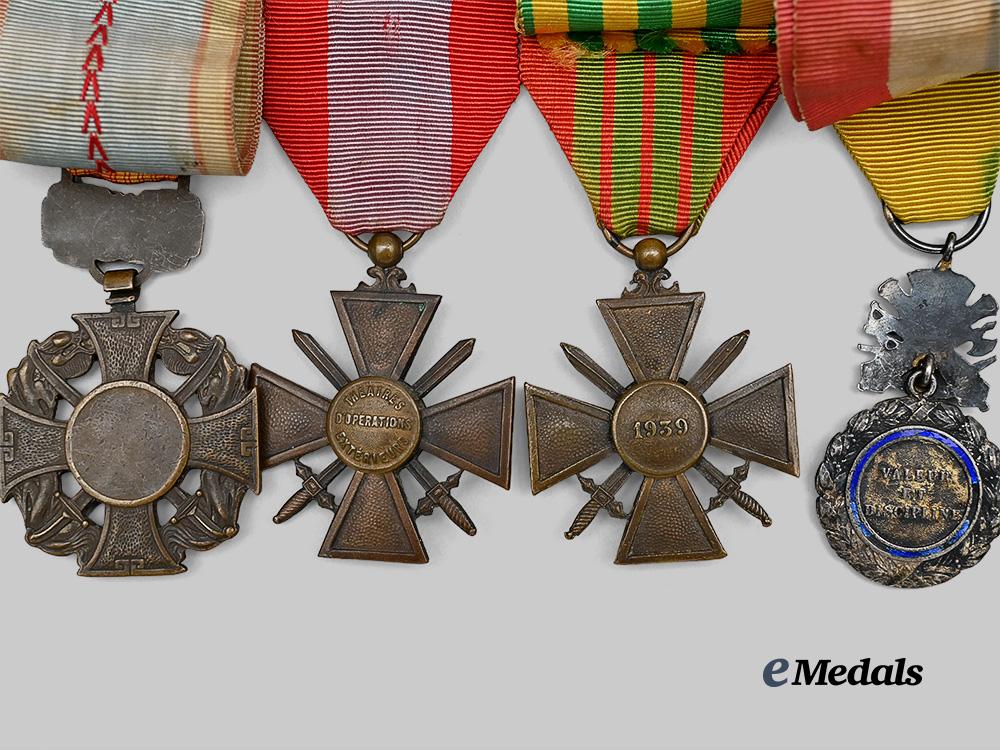 france,_republic._a_second_war_and_indochina_medal_bar,_c.1950_e_medals__e_u24524_6