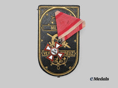 Austria, Imperial. A Military Merit Cross, Type I, in Case, c.1880