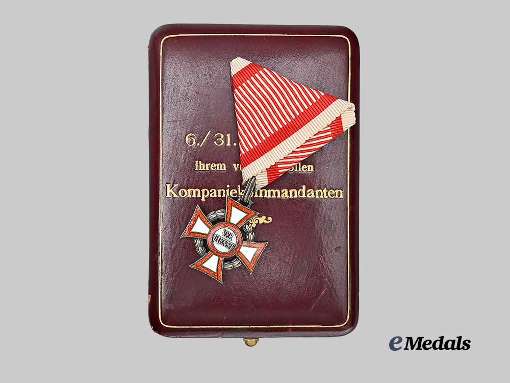austria,_imperial._a_military_merit_cross,_i_i_i_class_to_the_company_commander_of_the_german6th_company,31st_ersatz_battalion_e_medals__e_u24541_5