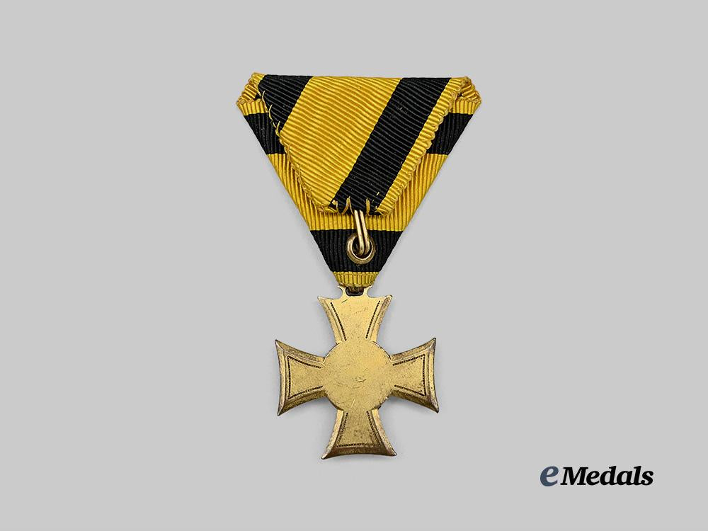 austria,_imperial._a_military_long_service_decoration,_i_i_class_for_officers_for40_years,_c.1900_e_medals__e_u24545_8