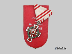 Austria, Imperial. A Honour Decoration of the Red Cross, Military Division, II Class Cross, by Scheid
