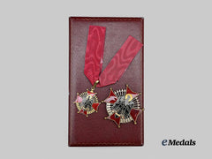 Spain, Spanish State. An Order of Cisneros, Grand Officer’s Set
