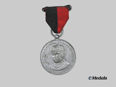 Netherlands, NSB. A 1941 Weerbaarheidsafdeling Christmas March Participant's Medal