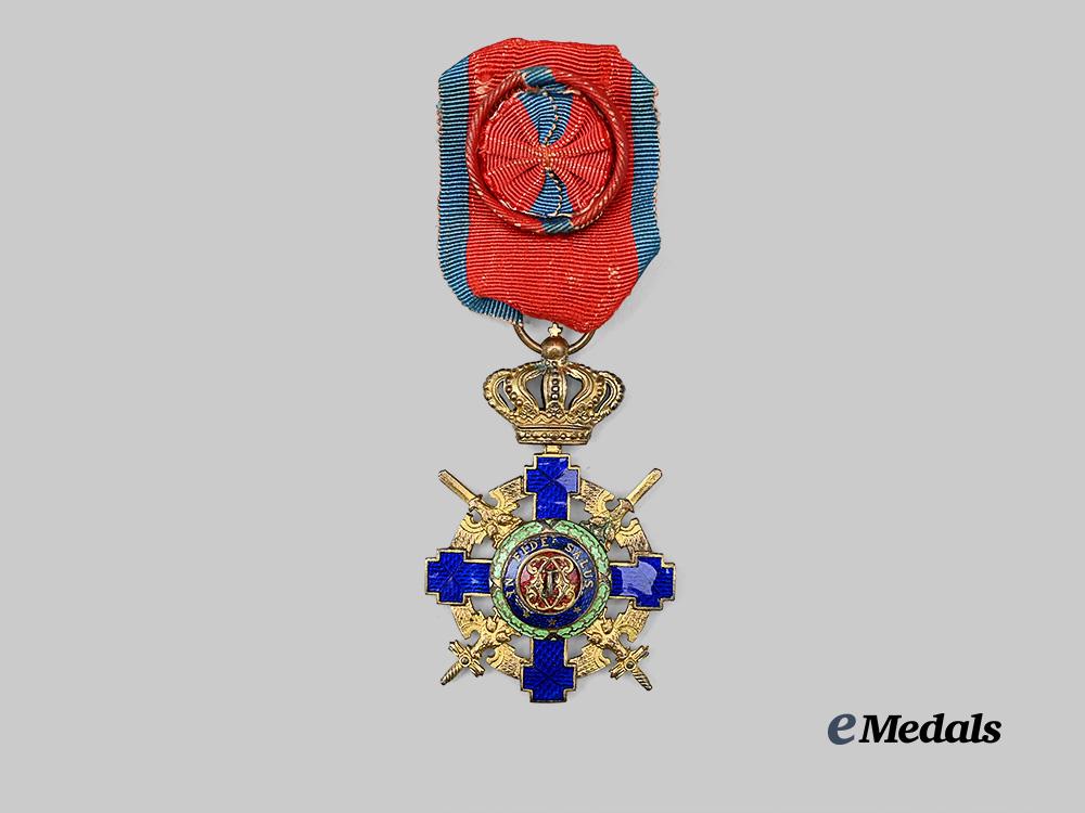 romania,_kingdom._an_order_of_the_romanian_star,_i_v_class_with_swords_e_medals__e_u24568_2