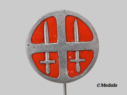 norway,_nasjonal_samling._a_rare_unghird_membership_badge_in_silver,_owner-_modified_example,_by_k._laakso_e_medals__e_u24575_5
