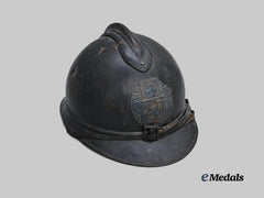 Czechoslovakia, Republic. A Czech Legion M15 Adrian Helmet