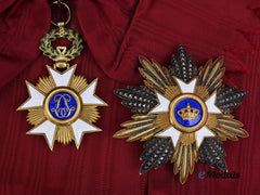 Belgium, Kingdom. An Order of the Crown, Grand Cross Set