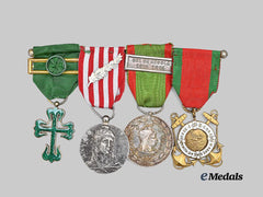 Portugal, Kingdom. A First War Order of Aviz Medal Bar