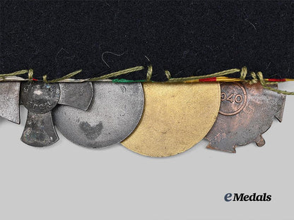 greece,_kingdom._a_seven-_piece_greek_distinguished_service_and_red_cross_medal_bar,_c.1948_e_medals__e_u24659_7