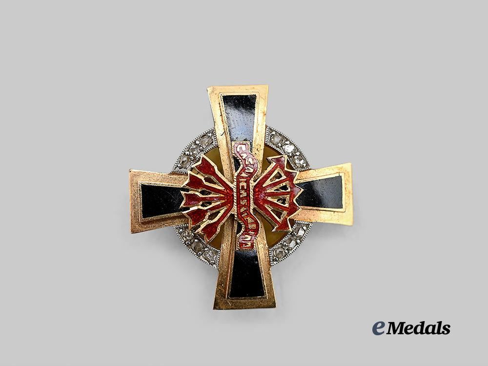 spain,_fascist_state._an_imperial_order_of_the_yoke_and_arrows,_commander_in_gold_and_diamonds,_to_emilio_anton_crespo,_c.1945_e_medals__e_u24665_11