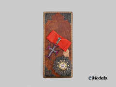 Portugal, Kingdom. A Military Order of Christ, Grand Officer Set in Gold and Diamonds, c.1880