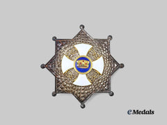 Italy, Kingdom. An Order of the Crown, Grand Officer’s Star, by S. Johnson, in Gold