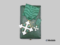 Italy, Kingdom. An Order of St. Maurice and St. Lazarus, Knight in Gold