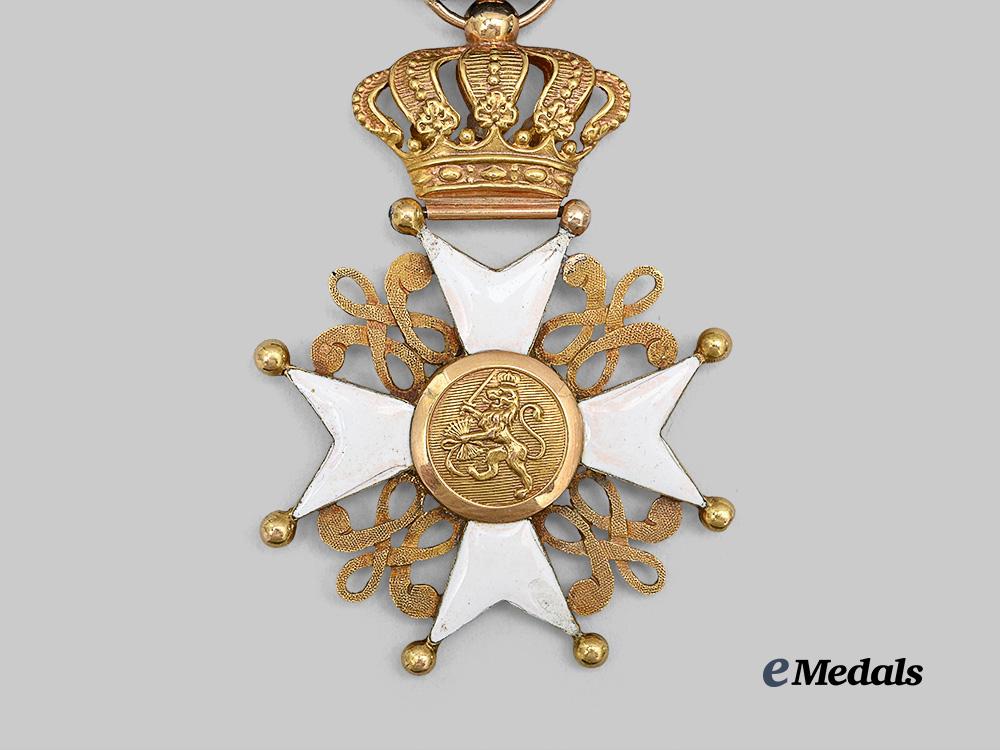 netherlands,_kingdom._an_order_of_the_dutch_lion,_knight_in_gold,_c.1890_e_medals__e_u24723_5
