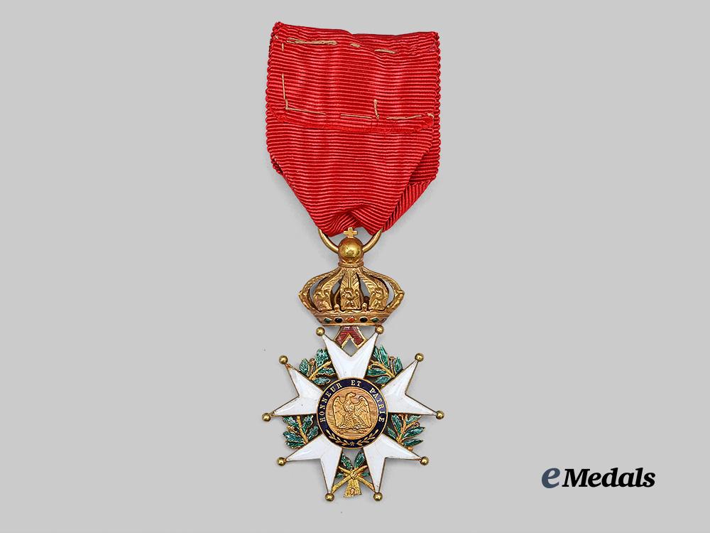 france,_second_empire._an_order_of_the_legion_of_honour,_officer_in_gold,_c.1860_e_medals__e_u24724_4