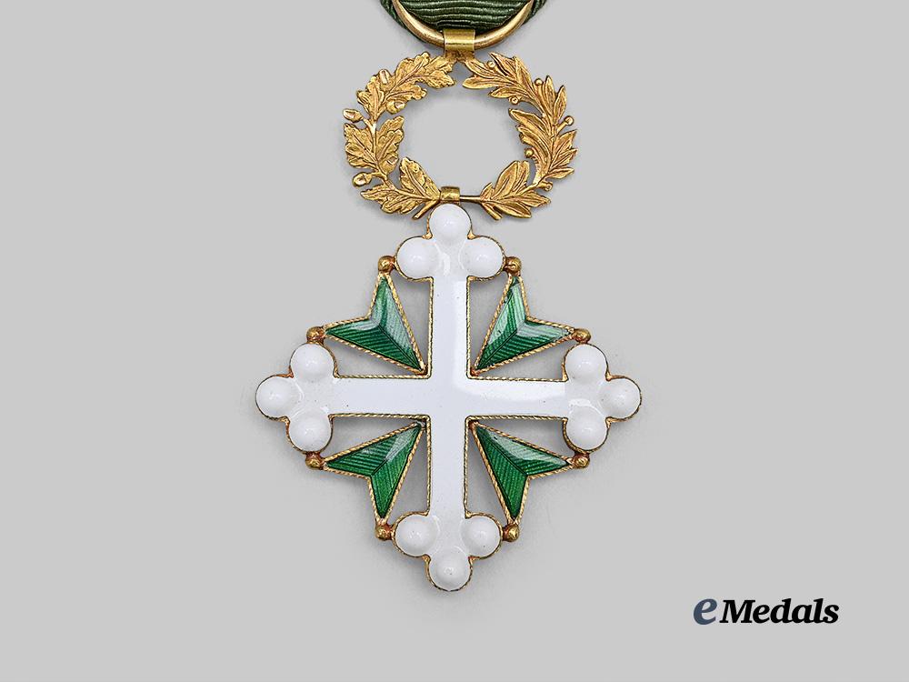 italy,_kingdom._an_order_of_st._maurice_and_st._lazarus,_knight_with_wreath,_in_gold,_c.1870_e_medals__e_u24726_3