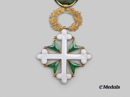italy,_kingdom._an_order_of_st._maurice_and_st._lazarus,_knight_with_wreath,_in_gold,_c.1870_e_medals__e_u24726_3