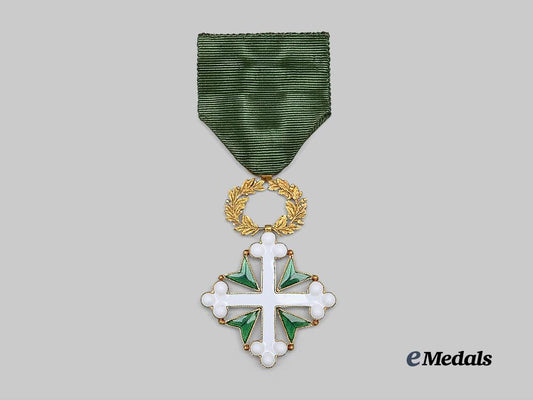 italy,_kingdom._an_order_of_st._maurice_and_st._lazarus,_knight_with_wreath,_in_gold,_c.1870_e_medals__e_u24726_4