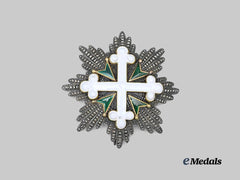Italy, Kingdom. An Order of St. Maurice and St. Lazarus, Grand Cross Breast Star in Gold, c.1850