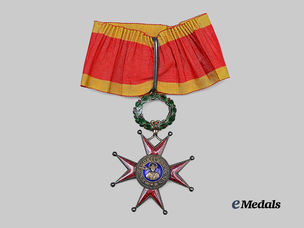 vatican,_papal_states._an_order_of_st._gregory,_commander,_c.1890_e_medals__e_u24775_5