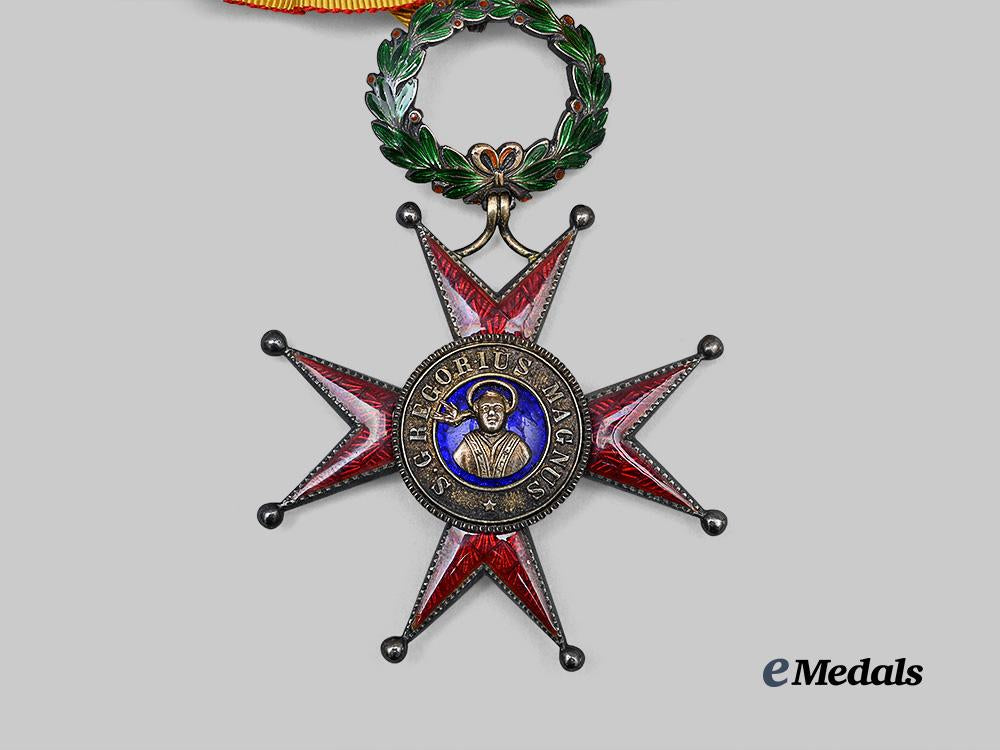vatican,_papal_states._an_order_of_st._gregory,_commander,_c.1890_e_medals__e_u24775_6