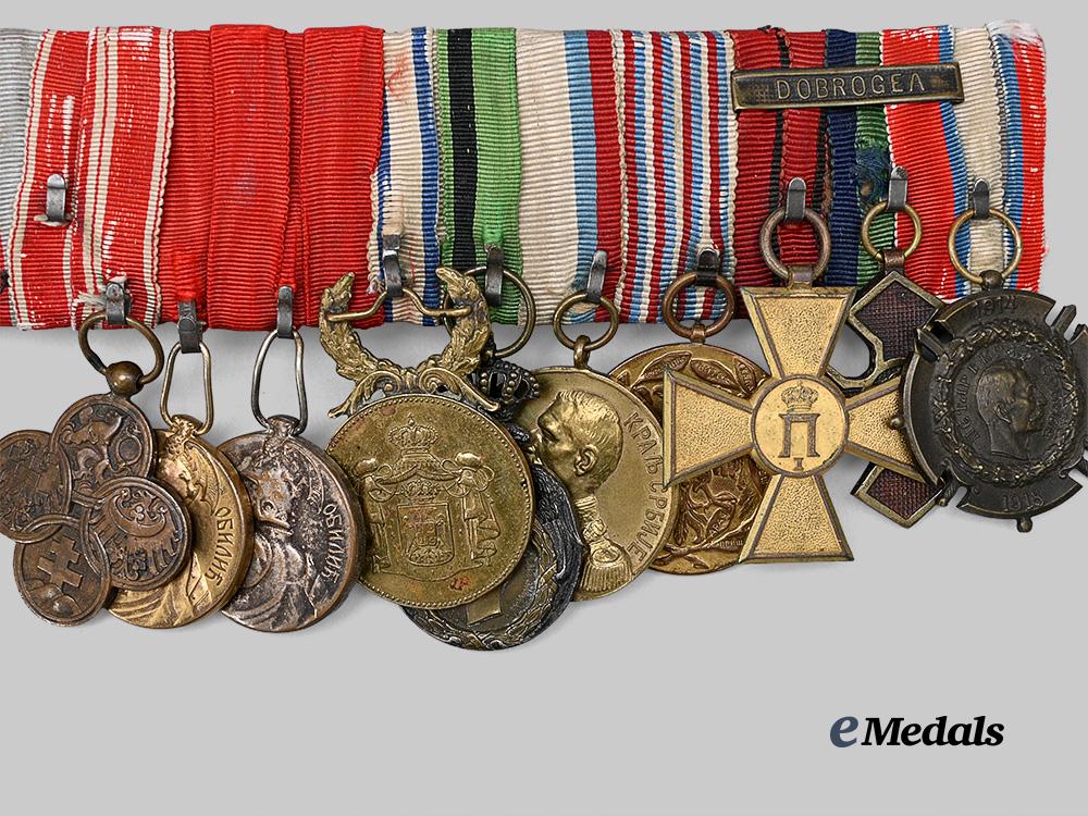 romania,_kingdom._an_extensive_medal_bar_with_awards_e_medals__e_u24826_3