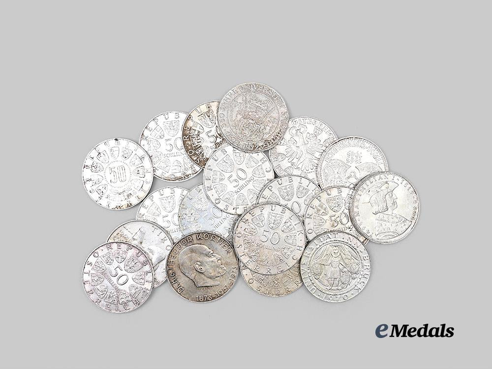 austria,_second_republic._a_lot_of50_schilling_silver_coins_e_medals__e_u24862_4