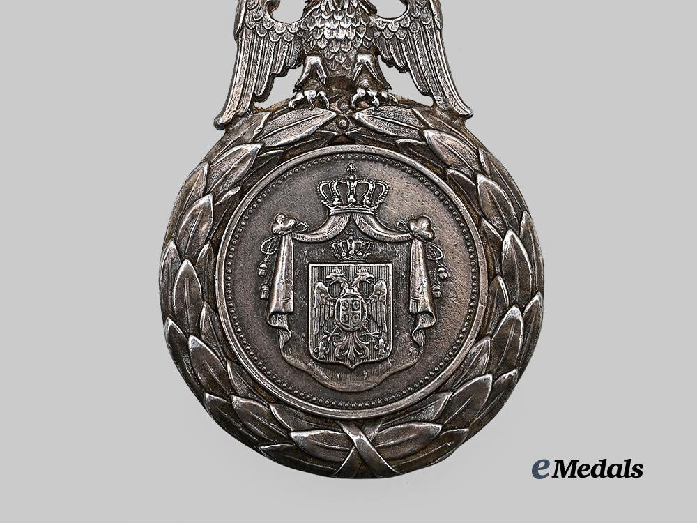 serbia,_kingdom._a_commemorative_medal_for_the_restoration_of_the_kingdom,_museum_example,_c.1970_e_medals__e_u24924_2