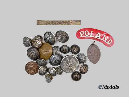 poland,_republic._a_monte_casino&_cross_of_valour_group,15th_workshop_co.,6th_armoured_regiment_e_medals__e_u24946_10