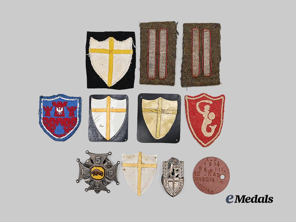 poland,_republic._a_monte_casino&_cross_of_valour_group,15th_workshop_co.,6th_armoured_regiment_e_medals__e_u24946_14