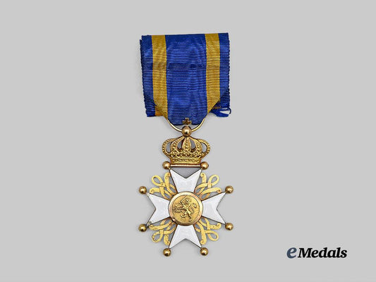 netherlands,_kingdom._an_order_of_the_dutch_lion,_knight_in_gold,_c.1870_e_medals__e_u24951_2