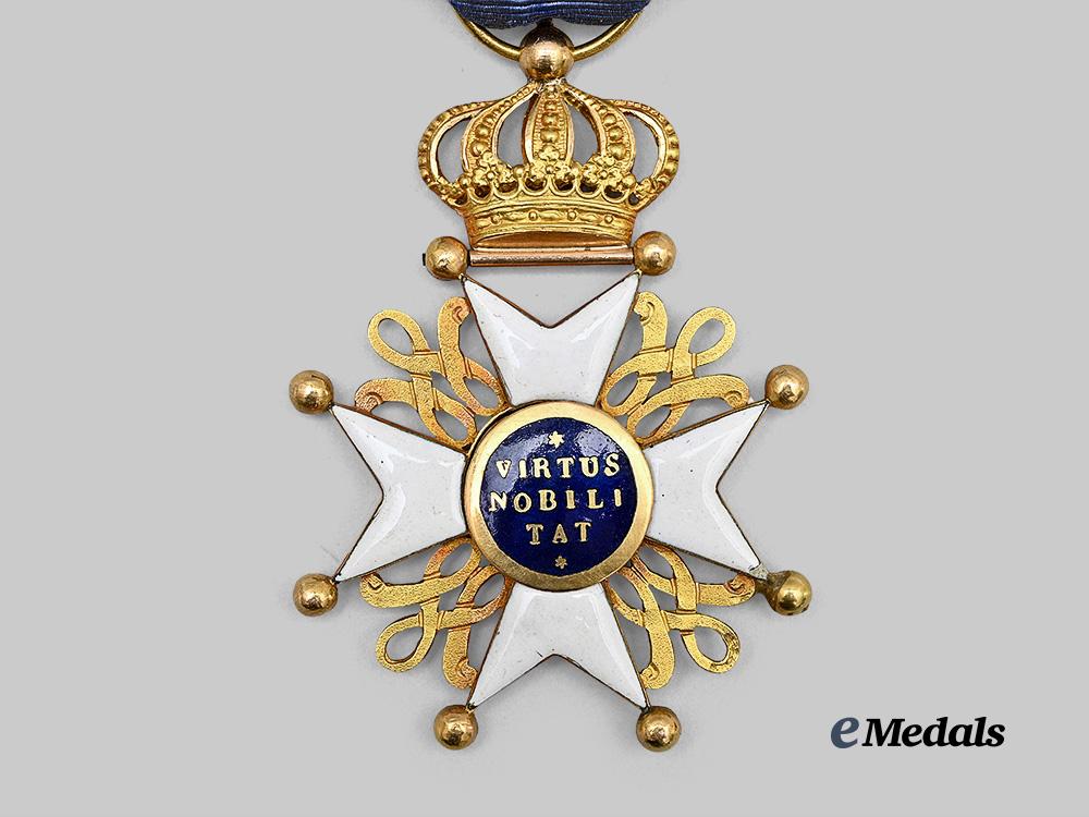 netherlands,_kingdom._an_order_of_the_dutch_lion,_knight_in_gold,_c.1870_e_medals__e_u24951_5