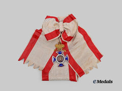 Montenegro, Kingdom. An Order Of Danilo, Grand Cross Badge In Gold, By Vinc. Mayer, c. 1900