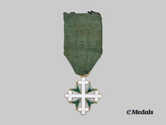 Italy, Kingdom. An Order of St. Lazarus and St. Maurice, Knight in Gold