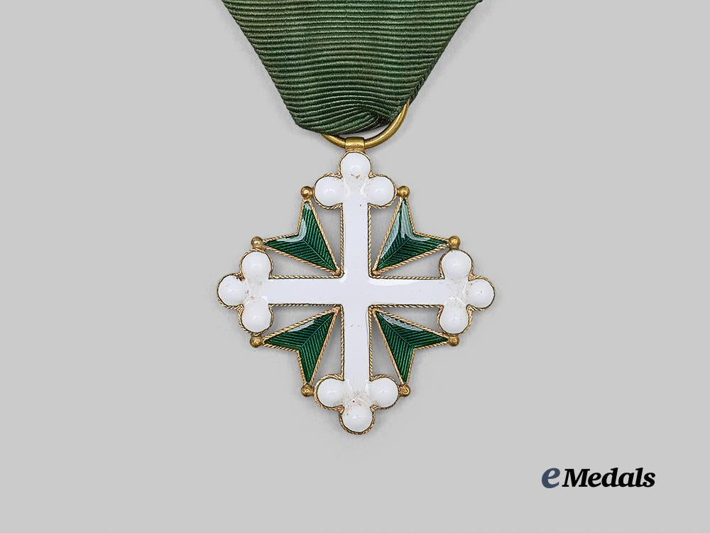 italy,_kingdom._an_order_of_st._lazarus_and_st._maurice,_knight_in_gold_e_medals__e_u24985_3