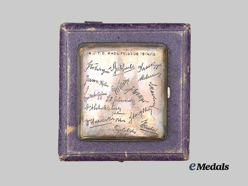 austria,_imperial._a_first_war_signed_silver_cigarette_case,6._infanterie-_truppendivision,_kommando_feld2,_in_case_e_medals__e_u24992_5
