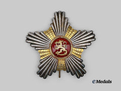 Finland, Republic. An Order of the Lion of Finland, Grand Cross Breast Star