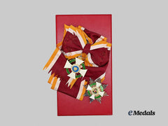 San Marino, Republic. An Order of St. Agatha, Grand Cross in Case