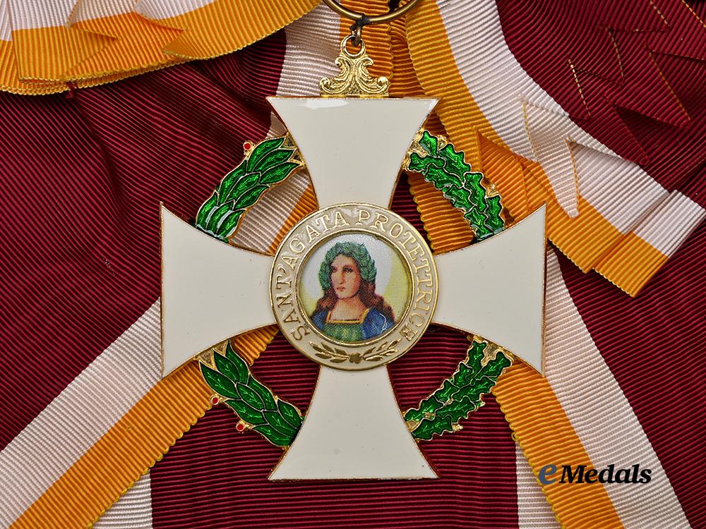 san_marino,_republic._an_order_of_st._agatha,_grand_cross_in_case_e_medals__e_u25002_6