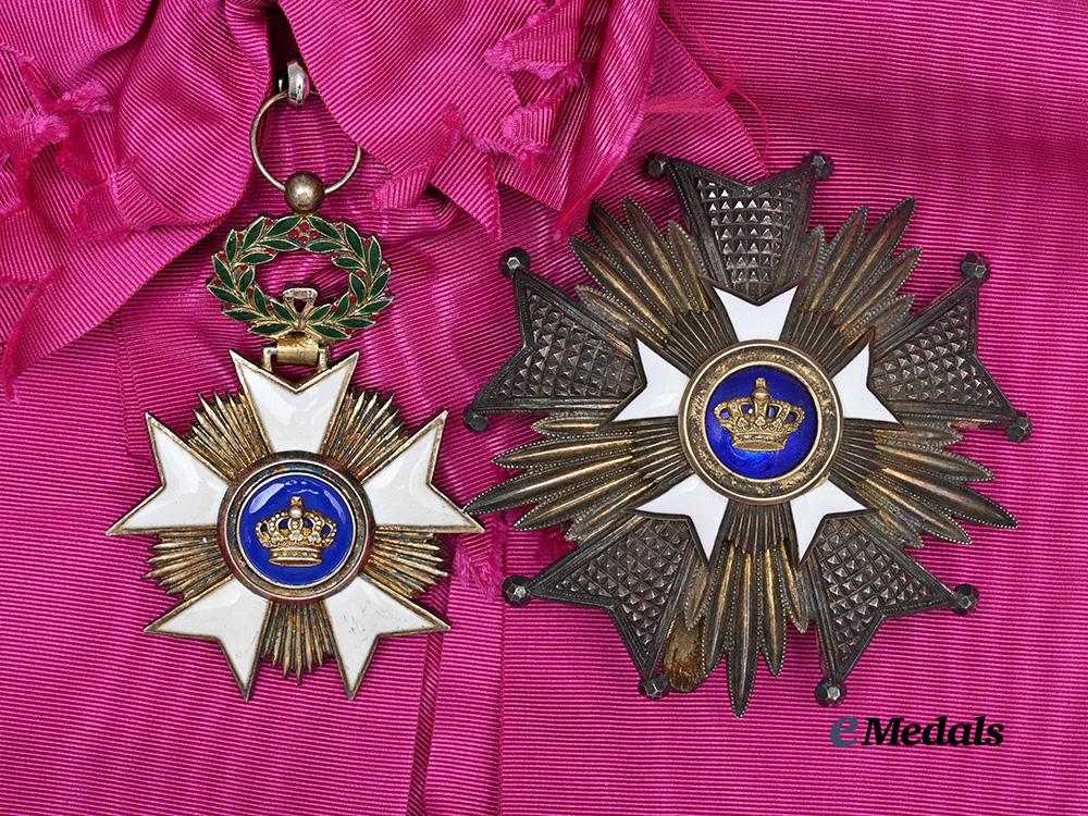belgium,_kingdom._an_order_of_the_crown,_grand_cross_set,_by_henri_walravens_c.1950_e_medals__e_u25006_2