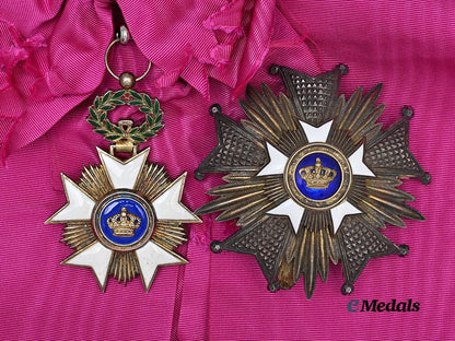 belgium,_kingdom._an_order_of_the_crown,_grand_cross_set,_by_henri_walravens_c.1950_e_medals__e_u25006_2