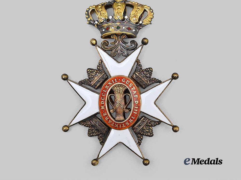 sweden,_kingdom._a_cased_order_of_vasa_in_gold,_i_class_knight,_c.1900_e_medals__e_u25008_4