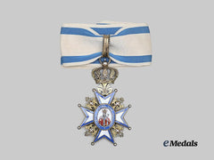 Serbia, Kingdom. An Order of St. Sava, III Class, by G.A Schied, c.1900