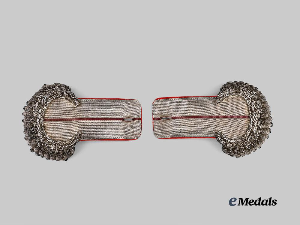 austria,_empire._a_pair_of_prague_civil_guard_corps_officer's_epaulettes,_c.1866_e_medals__e_u25013_4