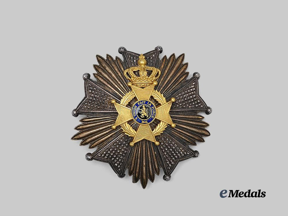 belgium,_kingdom._an_order_of_leopold_i_i,_grand_officer_star,_by_j._fonson,_c.1910_e_medals__e_u25014_2