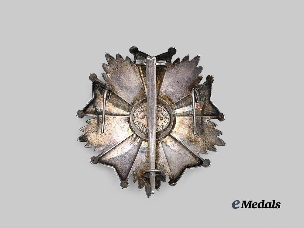 belgium,_kingdom._an_order_of_leopold_i_i,_grand_officer_star,_by_j._fonson,_c.1910_e_medals__e_u25014_4