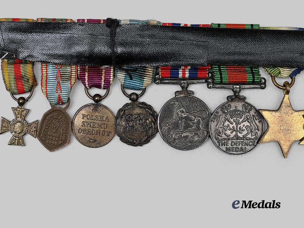 poland,_republic._a_period_order_of_virtuti_militaria&_air_crew_europe_miniature_bar_e_medals__e_u25037_9