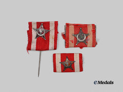 Turkey, Ottoman. A Lot of Three Gallipoli Star Ribbon Devices