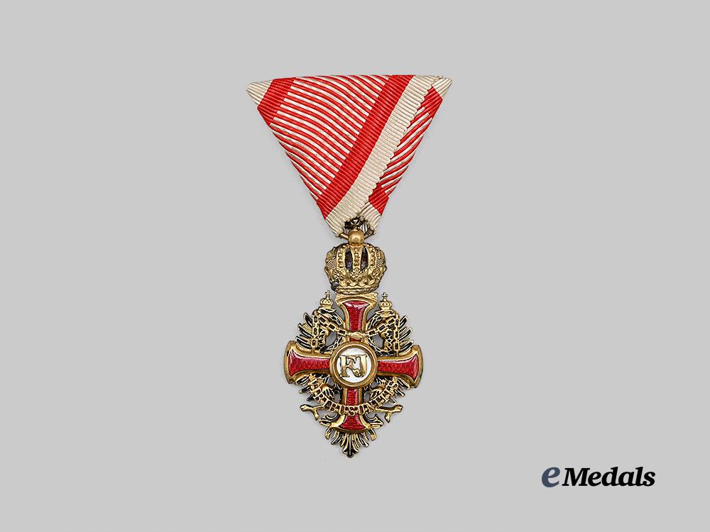 austria,_imperial._an_order_of_franz_joseph,_knight_in_case_by_wilhelm_kunz,_c.1917_e_medals__e_u25055_6