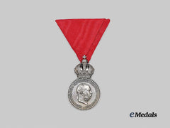 Austria, Imperial. A Military Merit Medal, Franz Joseph, in Silver